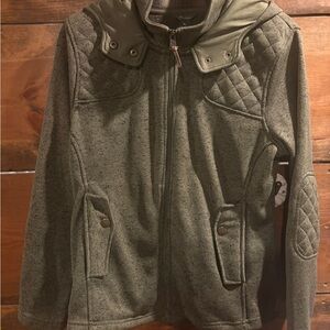 Eddie Bauer Olive Utility Jacket